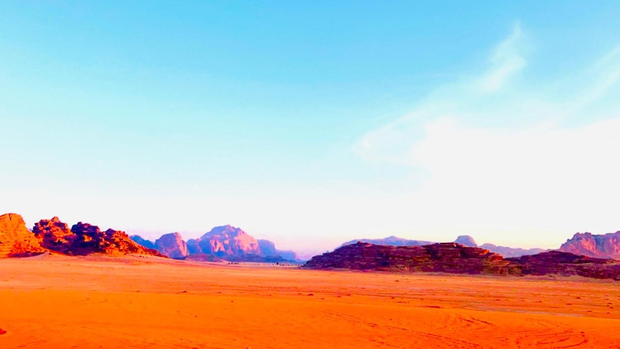 Raja Camp Hotell Wadi Rum Eksteriør bilde